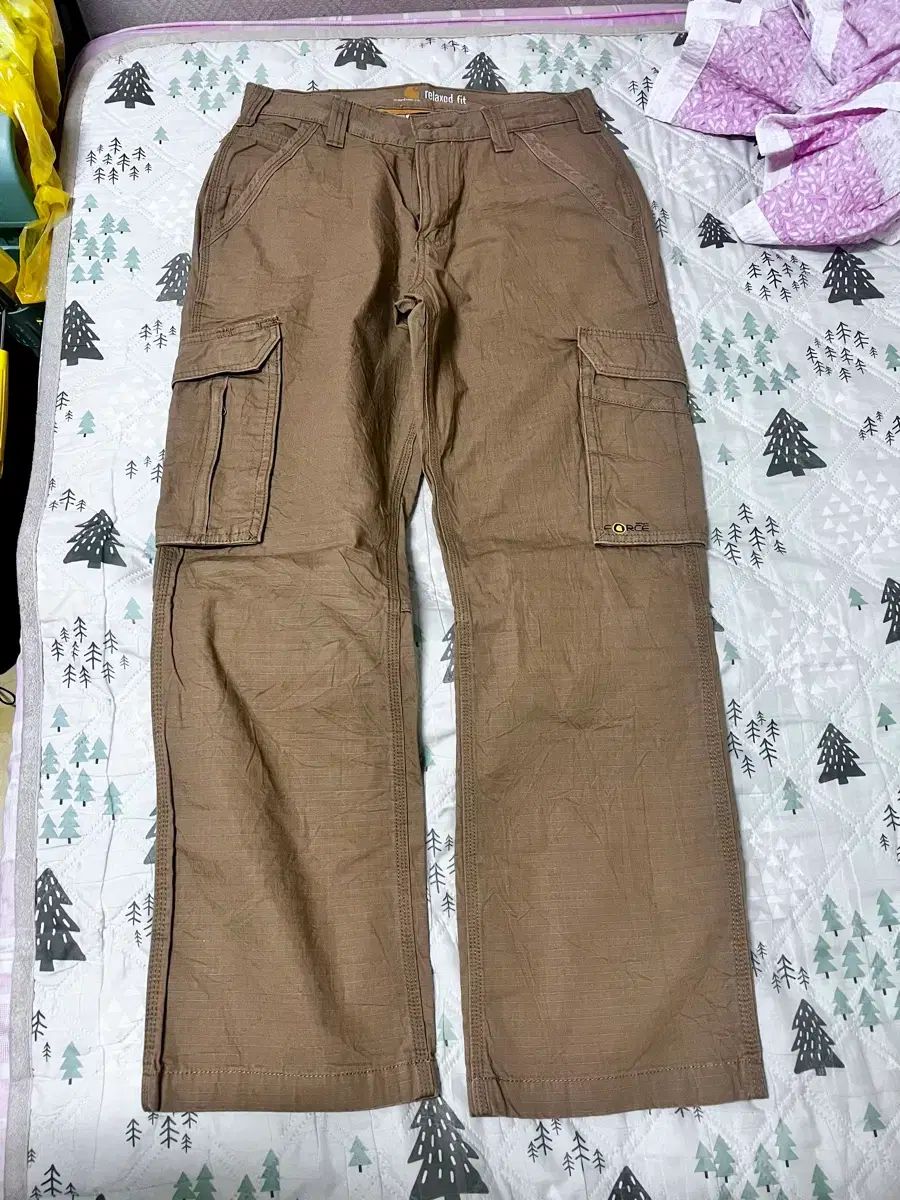 (32) Carhartt カーハート ブラウン カーゴ ワークパンツ