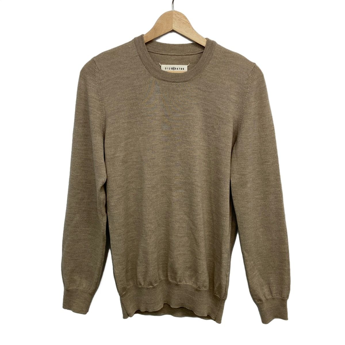 MARTIN MARGIELA(マルタンマルジェラ) 長袖セーター サイズL レディース美品 - グレーベージュ