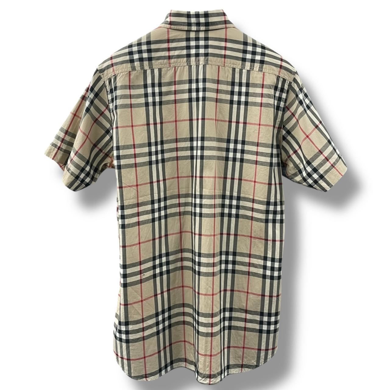 メンズ 未使用品 BURBERRY LONDON バーバリー ロンドン シャツ 半袖 