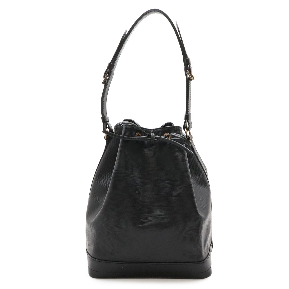 LOUIS VUITTON ルイ ヴィトン エピ ノエ ショルダーバッグ ワンショルダー セミショルダー 巾着 ノワール 黒 ブラック ゴールド金具 M59002