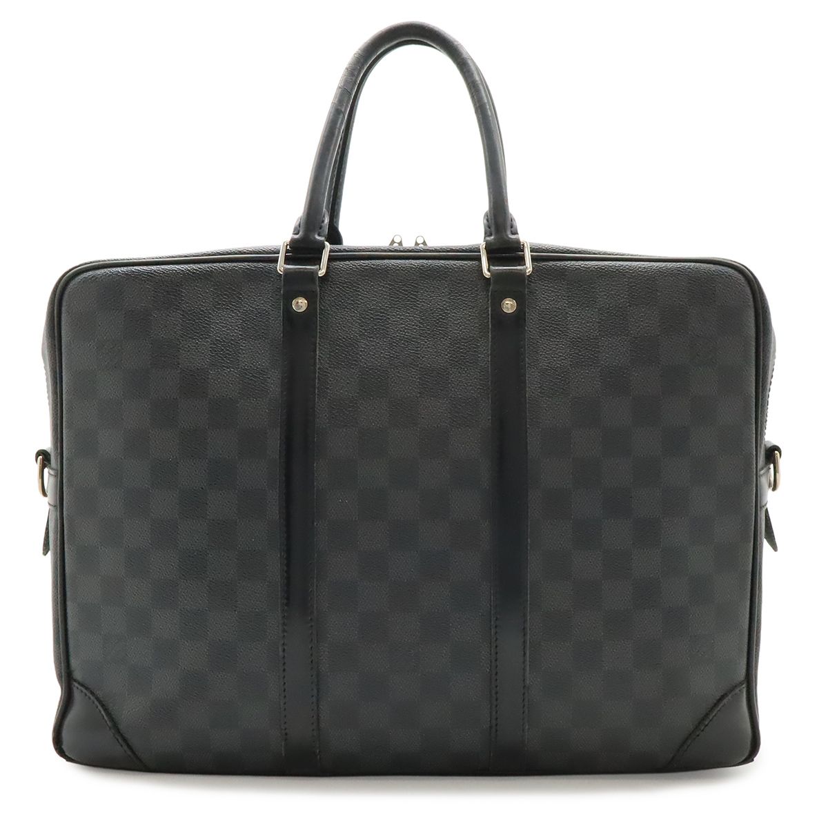 LOUIS VUITTON ルイ ヴィトン ダミエグラフィット PDV ポルトドキュマン ヴォワヤージュ GM ビジネスバッグ ブリーフケース ストラップ欠品 N41123