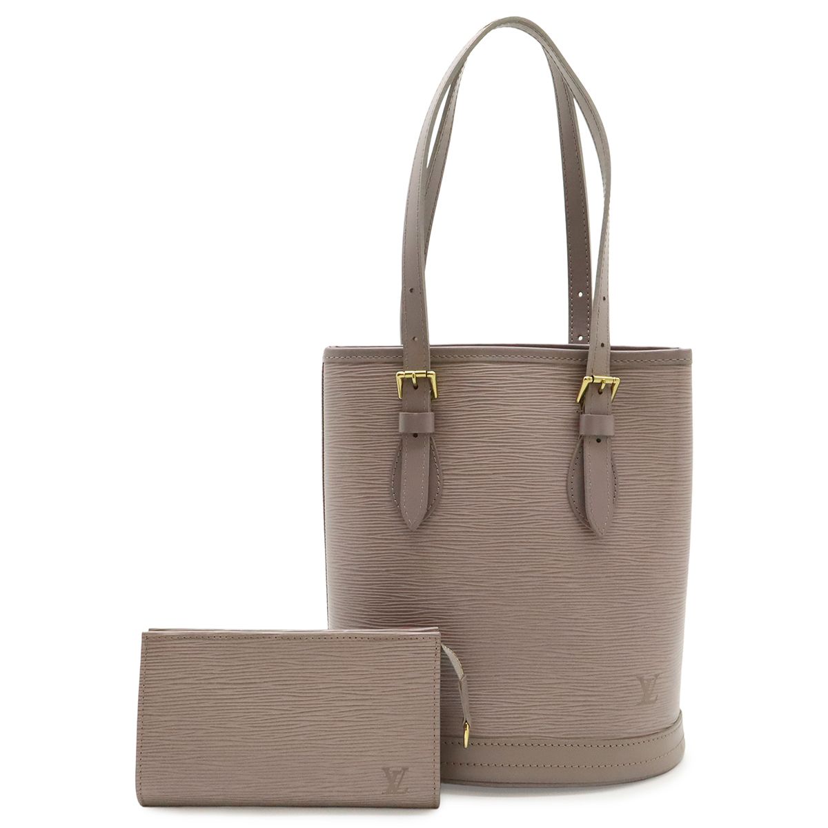 LOUIS VUITTON ルイ ヴィトン エピ バケットPM バケット23 ショルダーバッグ トートバッグ ライラック 紫 ポーチ付き スペシャルオーダー M5899B