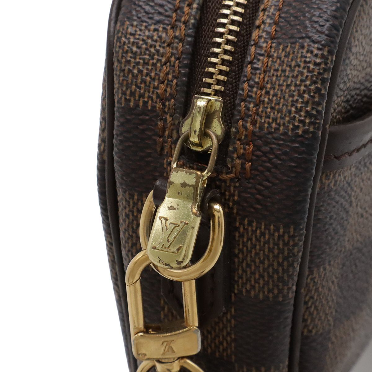LOUIS VUITTON ルイ ヴィトン ダミエ ポシェット イパネマ ショルダー 