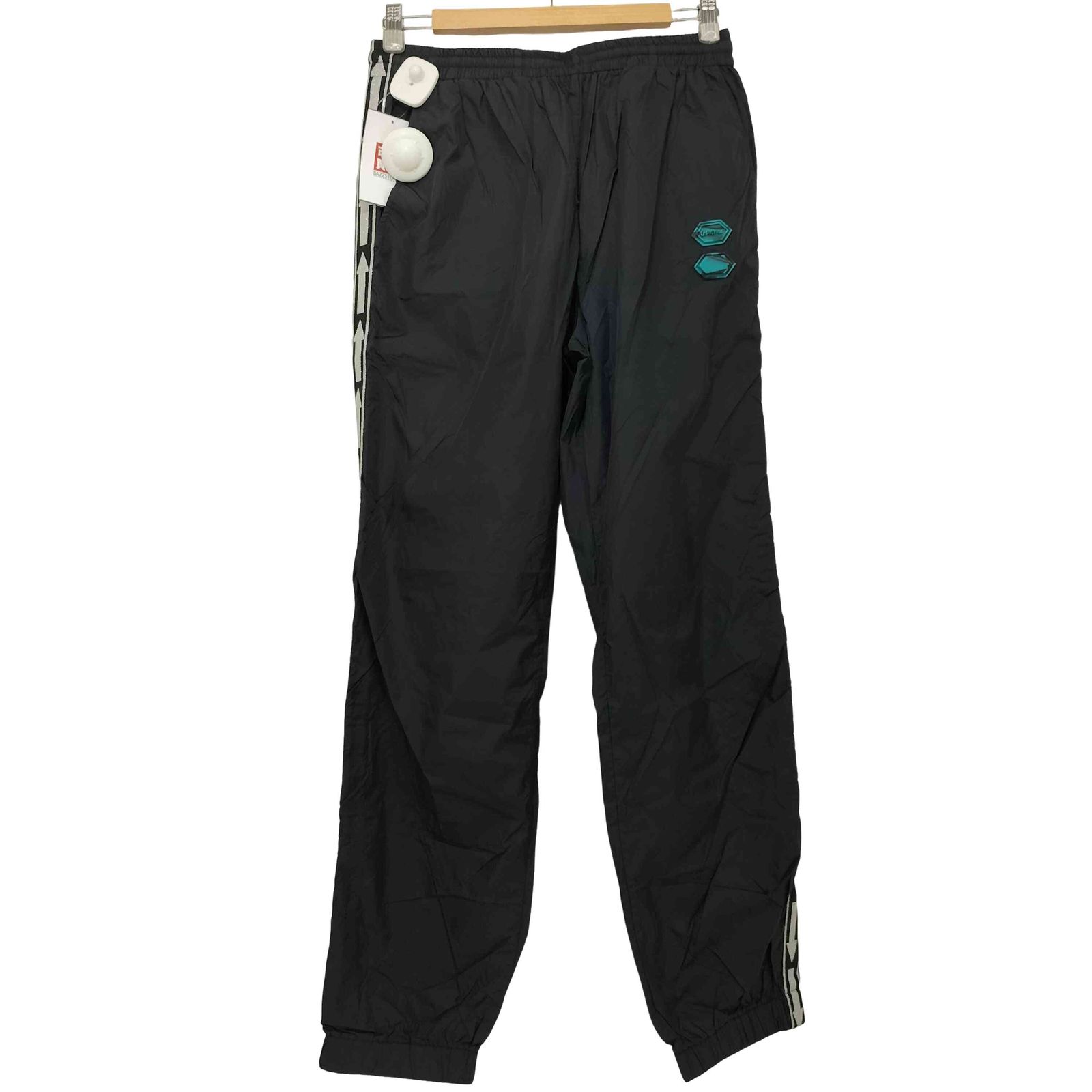 オフホワイト OFF-WHITE サイドテープ イージー シェルパンツ メンズ import：L
