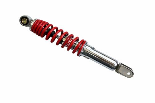 ライブディオ リアサスペンション クローム/レッド 310mm 5段階式スプリングプリロード ライブDio-ZX YSS-Dio-310-REDso 22e48a63