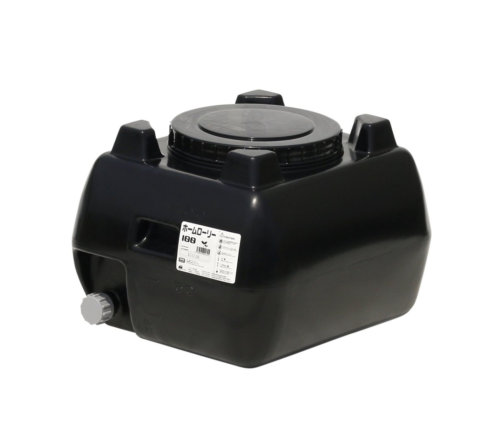 スイコー ホームローリータンク 100L (ブラック)so f04a36e6