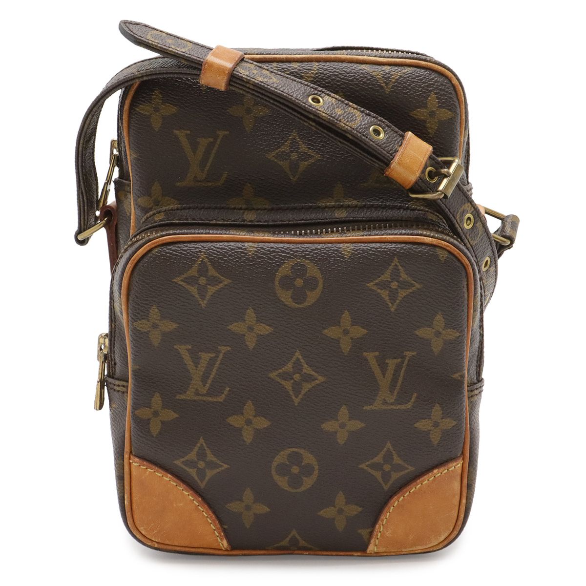 LOUIS VUITTON ルイ ヴィトン モノグラム アマゾン ショルダーバッグ ポシェット 斜め掛け ベタなし M45236