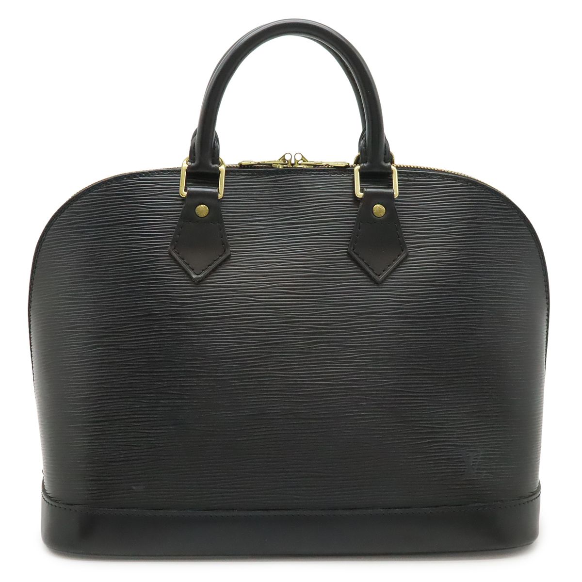 LOUIS VUITTON ルイ ヴィトン エピ アルマ ハンドバッグ レザー ノワール 黒 ブラック ゴールド金具 M52142