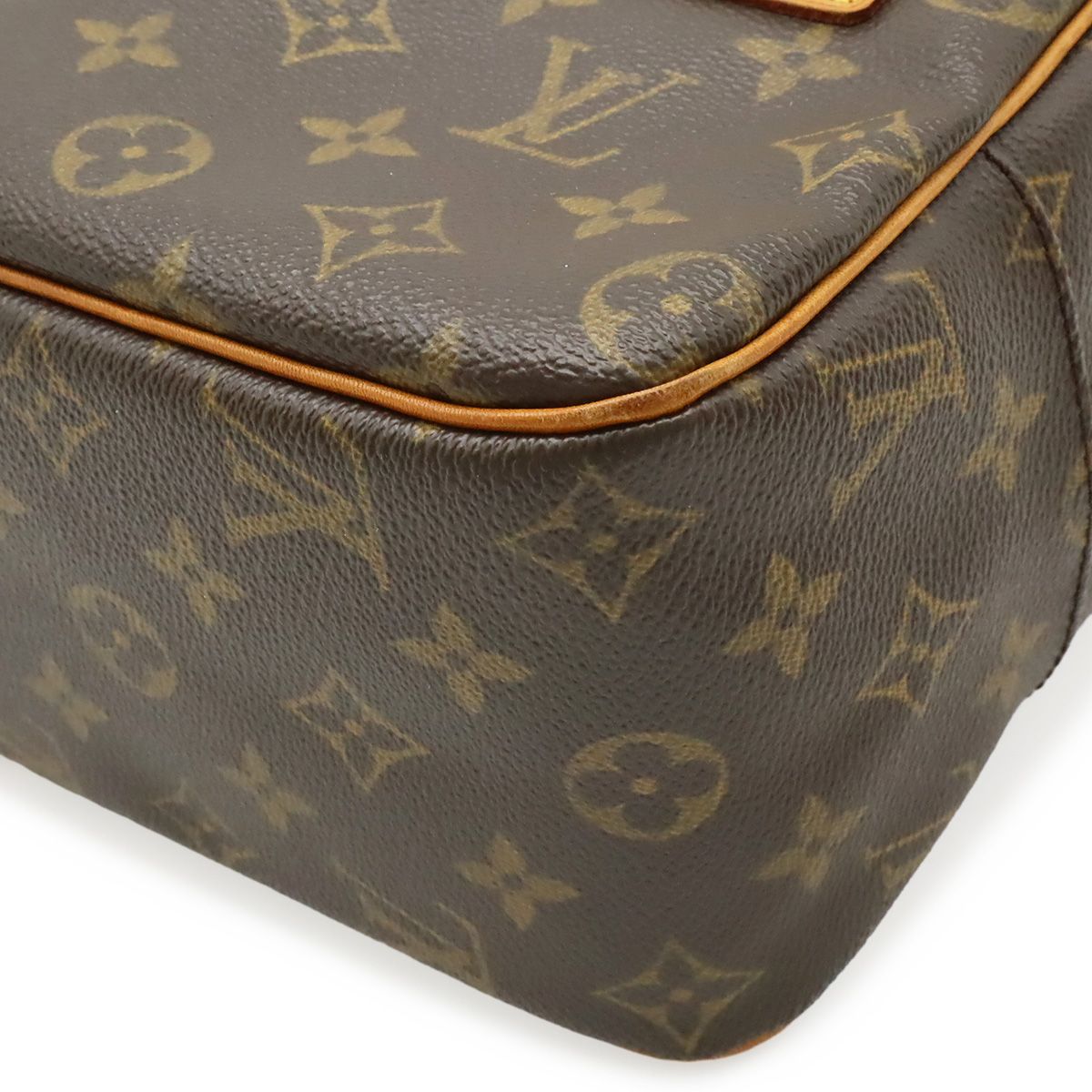 LOUIS VUITTON ルイ ヴィトン モノグラム シテMM ショルダーバッグ 