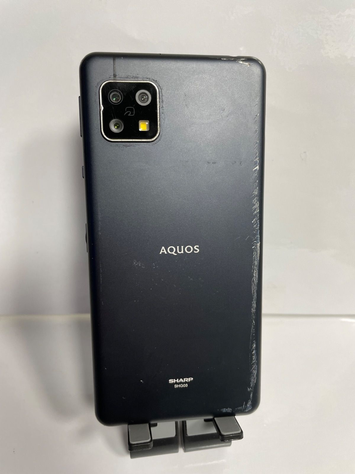 訳あり】AQUOS sense5G 64GB ブラック SIM解除済 - メルカリ