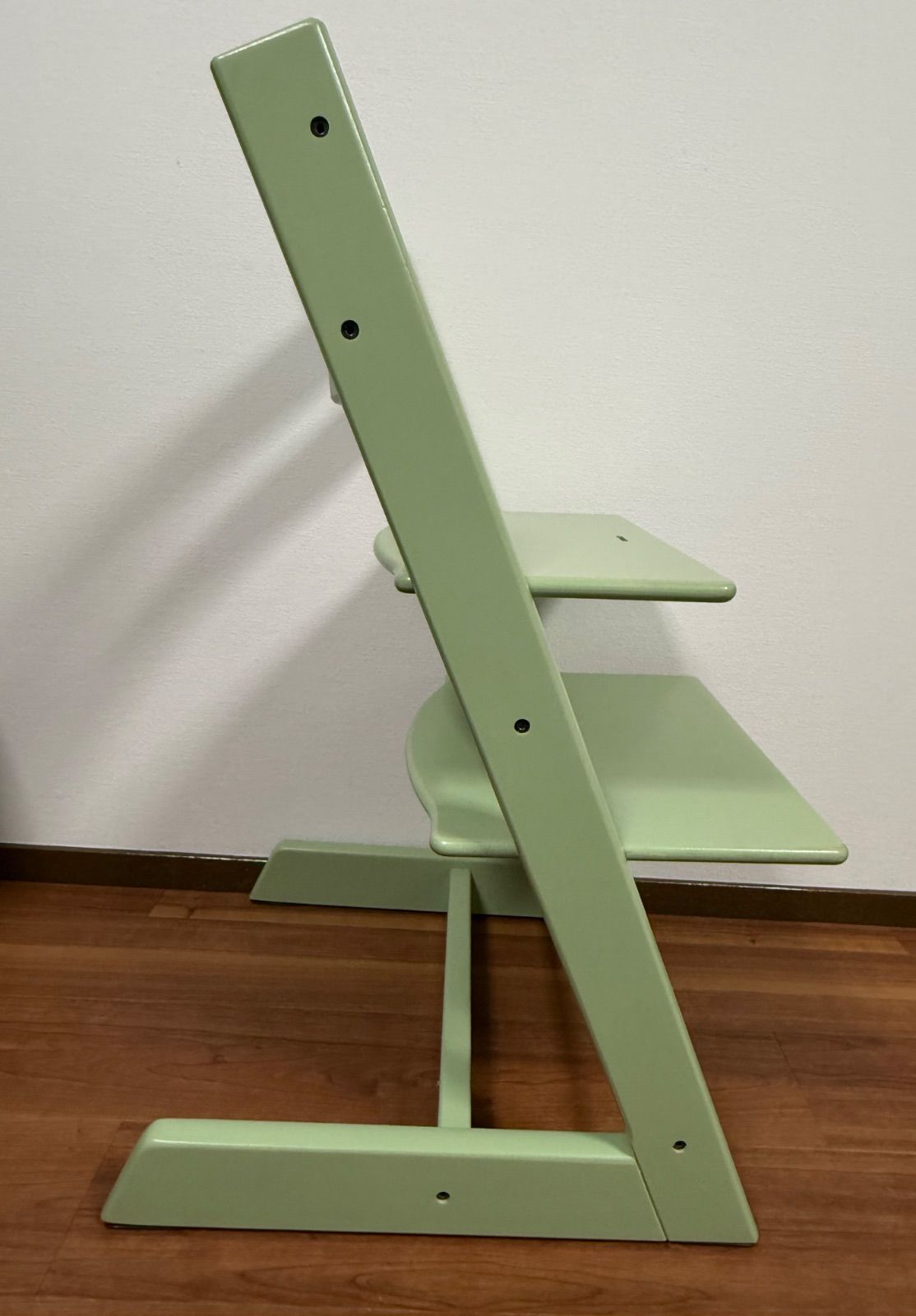 人気定番【良品】ストッケ トリップトラップ モスグリーン シリアル6
