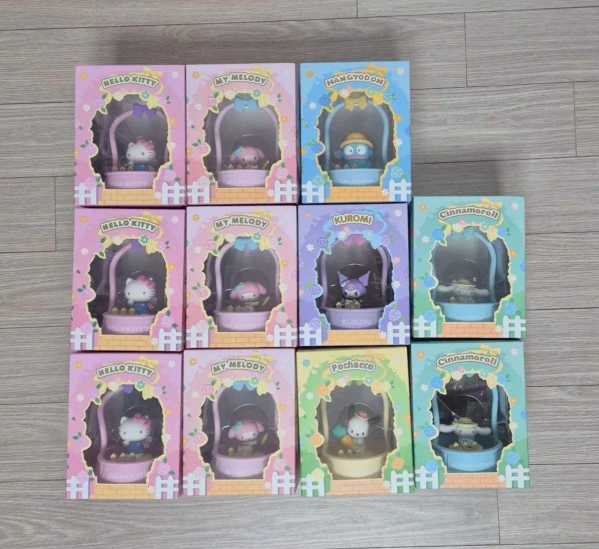 サンリオ 正規品 畑育て キーホルダー キャラクター フィギュア まとめ (11個)