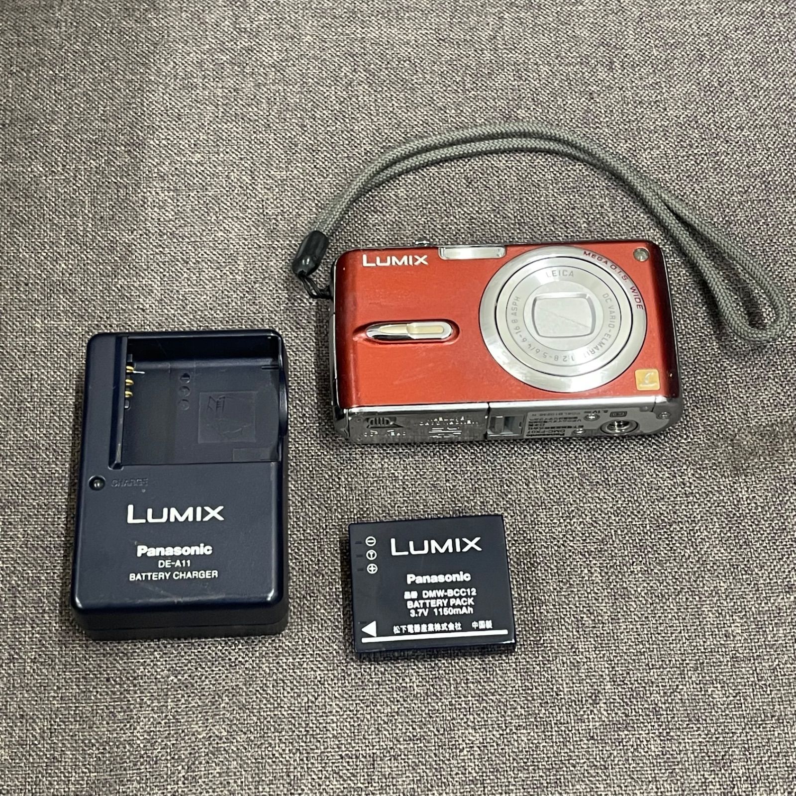 NPA】ジャンク Panasonic LUMIX DMC-FX07 パナソニック デジカメ 