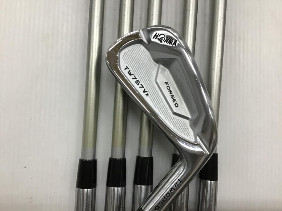 ホンマゴルフ　TOUR WORLD TW757 Vx　MCI　90　Sフレックス　アイアンセット　中古【最短即日発送】