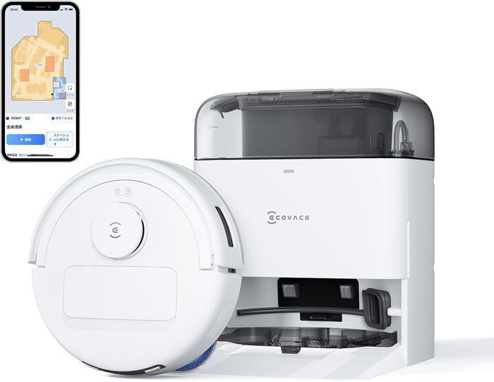 【メーカー保証付き新品】【2025最新 超小型全能】ECOVACS (エコバックス) DEEBOT mini //6970135036547 /X001A3SDXR