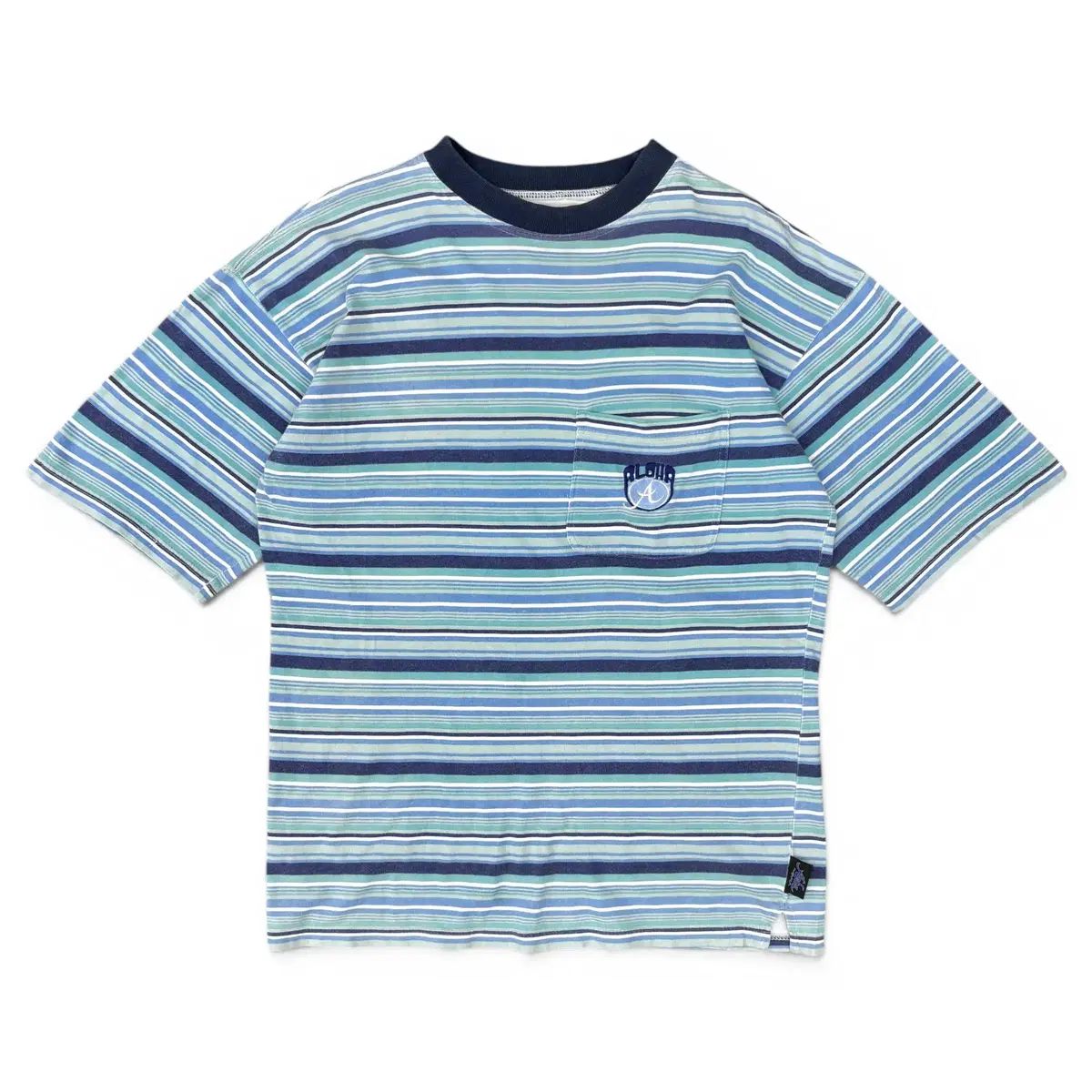 90's Aloha Australia ストライプ Tシャツ M