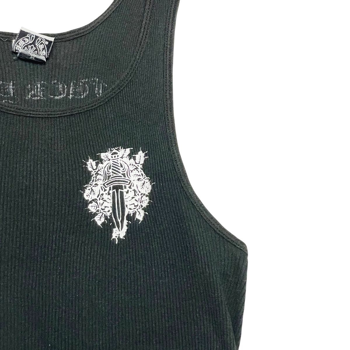 【中古】 CHROME HEARTS クロムハーツ オールド ロサンゼルス タンクトップ OLD LA FUCK YOU ヴィンテージ メンズ 26013021 AO 中古】 CHROME HEARTS クロムハーツ オールド ロサンゼルス タンク