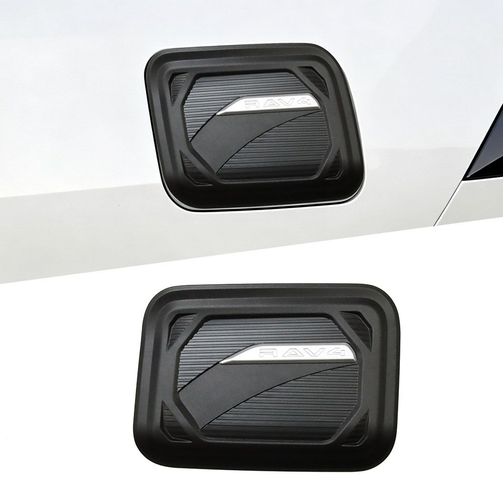 rav4 給油口カバー RAV4 50系 パーツ フューエルリッドカバー 丸型窓