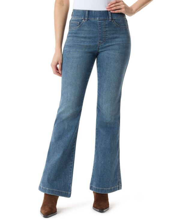 グロリアバンデービルト レディース ボトムス デニムパンツ ジーンズ Gloria Vanderbilt Womens Shape Effect Flare Jeans Granby White Whiskers ホワイト