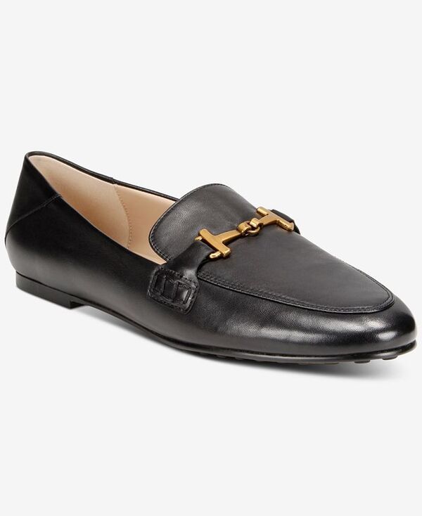 ジャーニ ベルニーニ レディース シューズ パンプス ローファー Giani Bernini Womens Beckhamm Memory Foam Slip On Loafers Black Leather ブラック