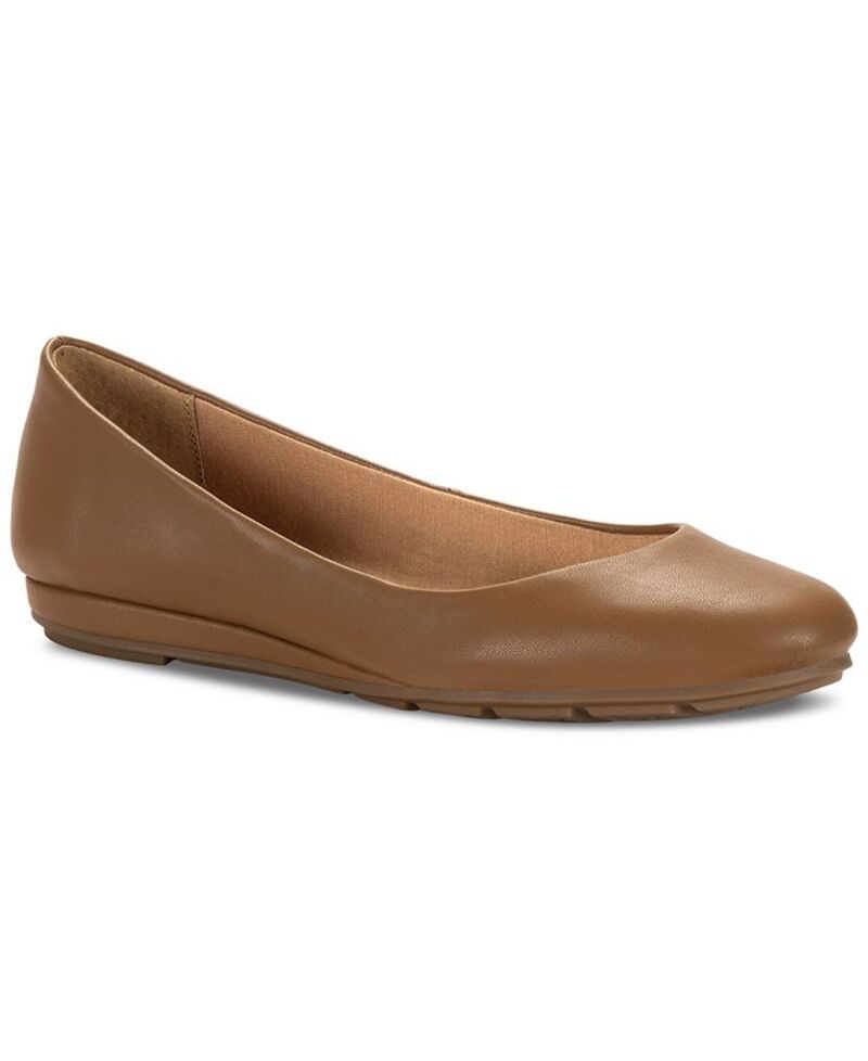 スタイルアンドコー レディース シューズ パンプス Style Co Womens Elsaa Flats Acorn Brown ブラウン