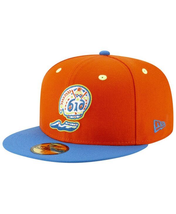 ニューエラ レディース アクセサリー 帽子 キャップ New Era West Michigan Whitecaps Copa de la Diversion 59FIFTYFITTED Cap OrangeLight Royal オレンジ