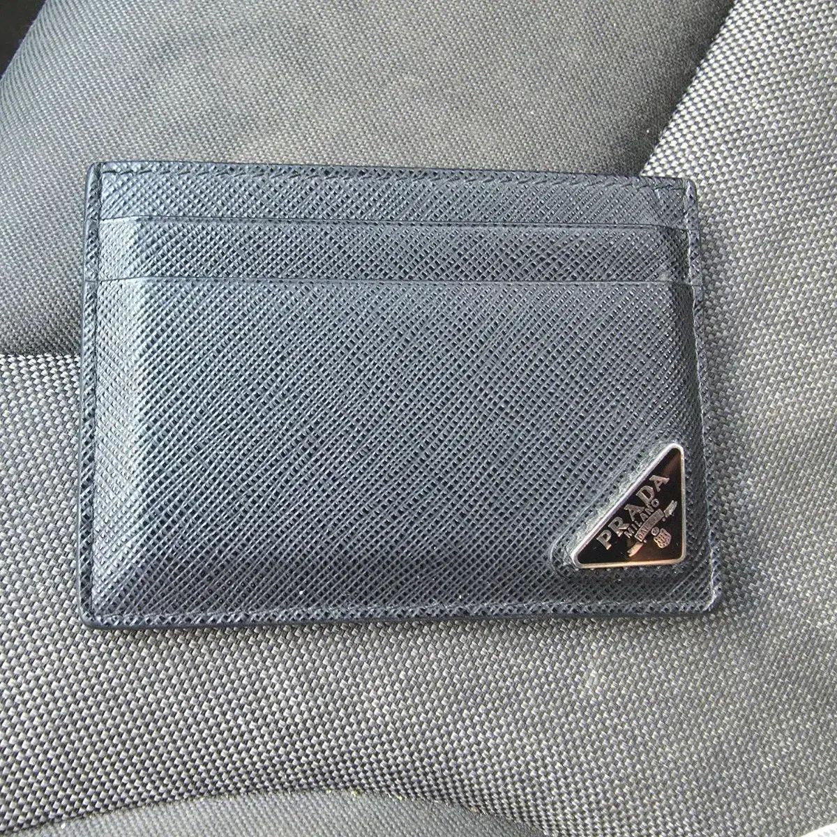 PRADA プラダ サフィアーノ カードウォレット ブラック