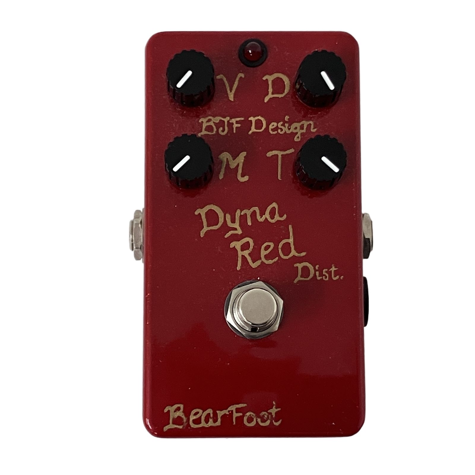 BearFoot Guitar Effects Dyna Red Distortion BJF Design ディストーション エフェクター 箱付 中古 O11216471