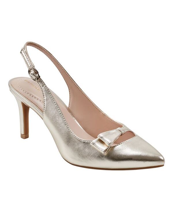バンドリーノ レディース シューズ パンプス ヒール Bandolino Womens Gelli Bow Detail Slim Heel Dress Pumps Gold ゴールド
