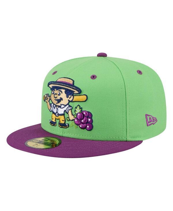 ニューエラ メンズ アクセサリー 帽子 New Era Mens Green TriCity Dust Devils Copa de la Diversion 59FIFTY Fitted Hat Green グリーン