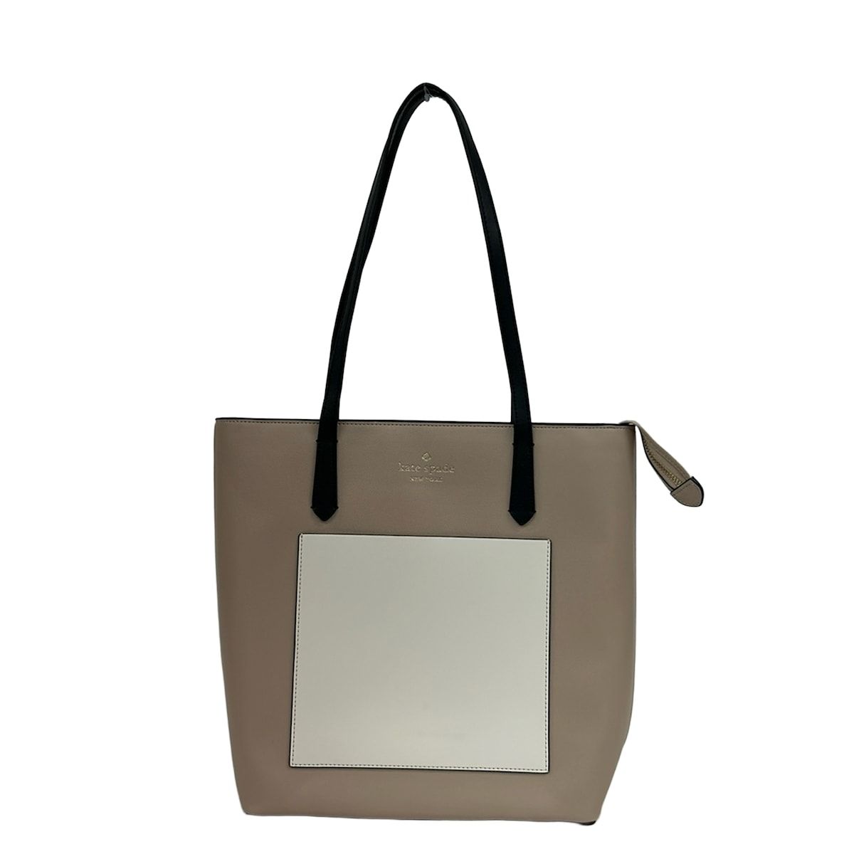 Kate spade(ケイトスペード) トートバッグ デイリー トート K8213 ベージュ×白×黒 レザー
