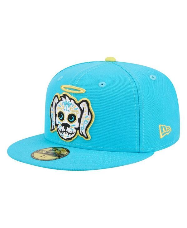 ニューエラ メンズ アクセサリー 帽子 New Era Mens Light Blue Charleston RiverDogs Copa de la Diversion 59FIFTY Fitted Hat Light Blue ブルー