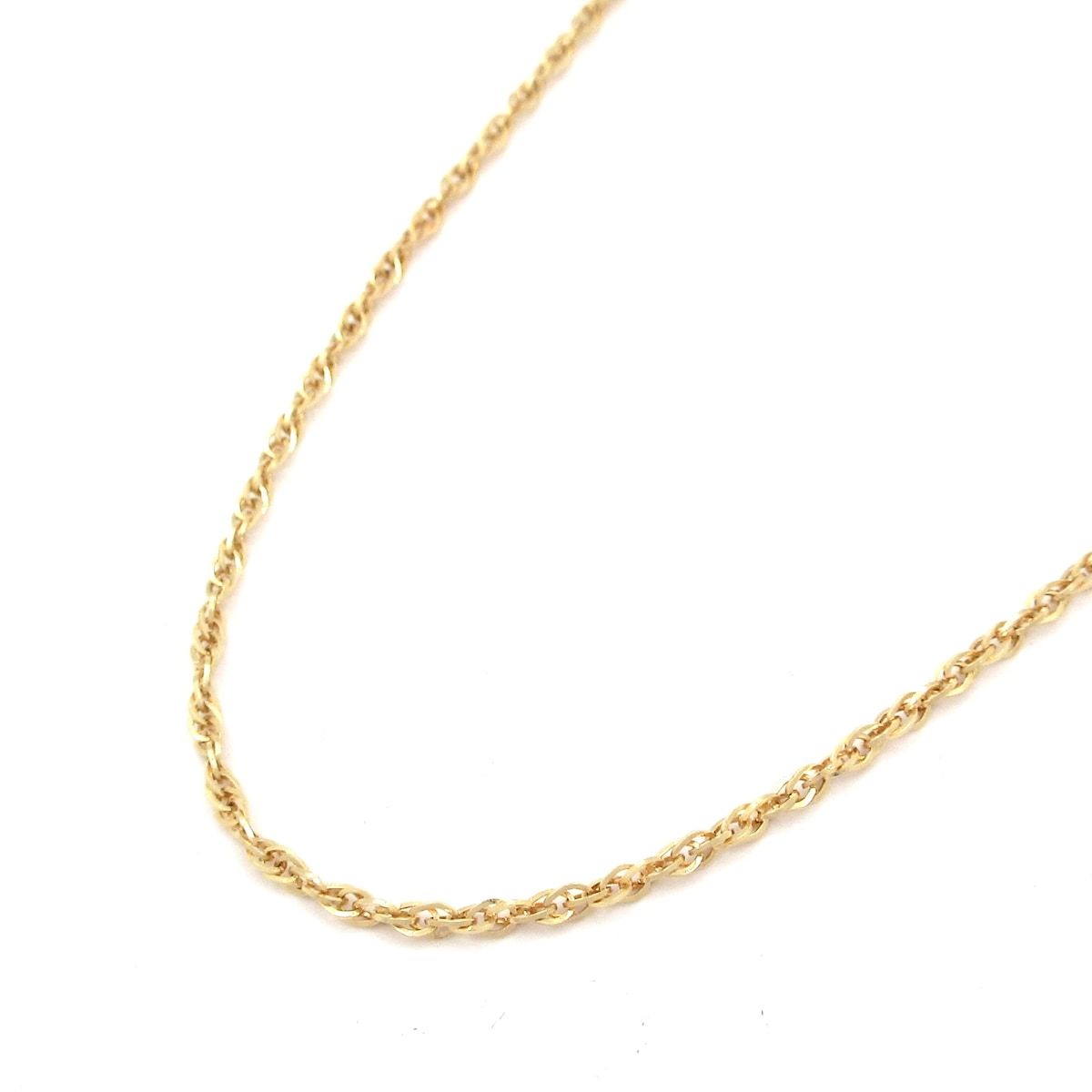 Unbranded(ノーブランド) ネックレス美品 K18YG 総重量:3.6g