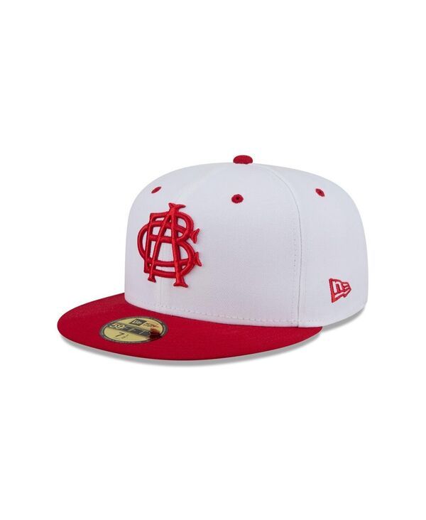 ニューエラ メンズ アクセサリー 帽子 New Era Mens White Indianapolis Indians Theme Nights 59FIFTY Fitted Hat White ホワイト