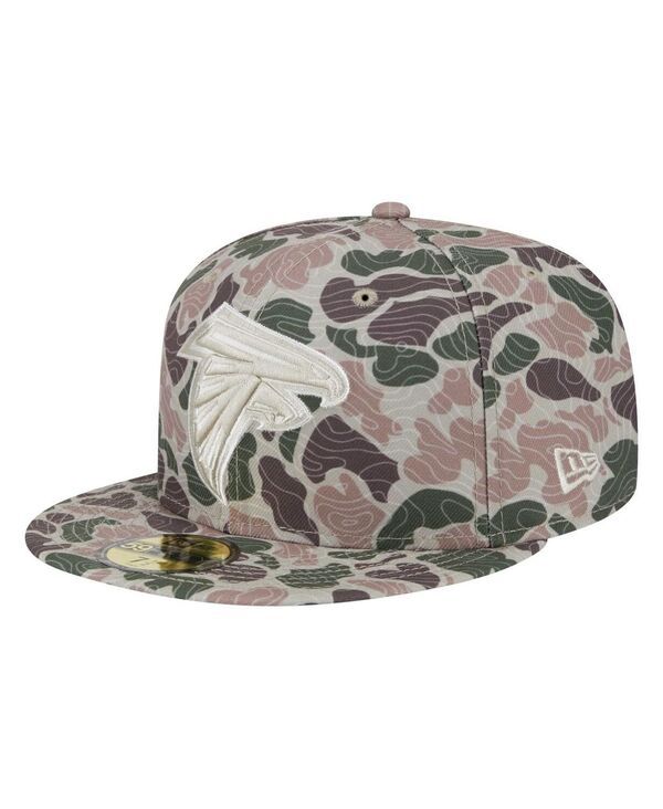 ニューエラ メンズ アクセサリー 帽子 New Era Mens Atlanta Falcons Geo Camo 59FIFTY Fitted Hat Camo