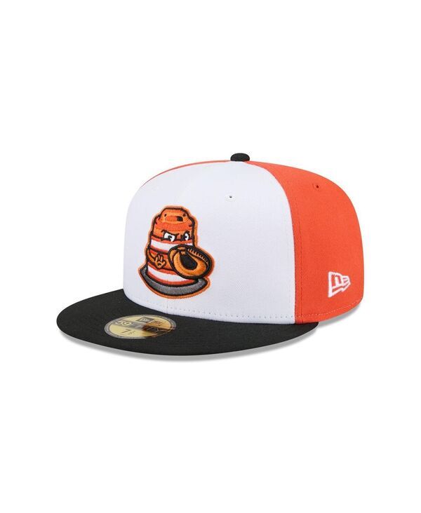 ニューエラ メンズ アクセサリー 帽子 New Era Mens White Peoria Chiefs Theme Nights 59FIFTY Fitted Hat White ホワイト