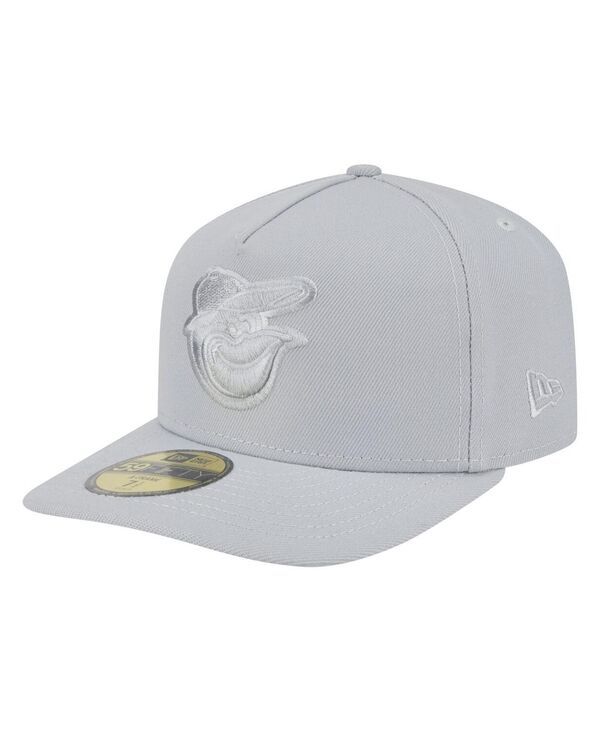 ニューエラ メンズ アクセサリー 帽子 New Era Mens Gray Baltimore Orioles Colorpack 59FIFTY Fitted Hat Gray グレー