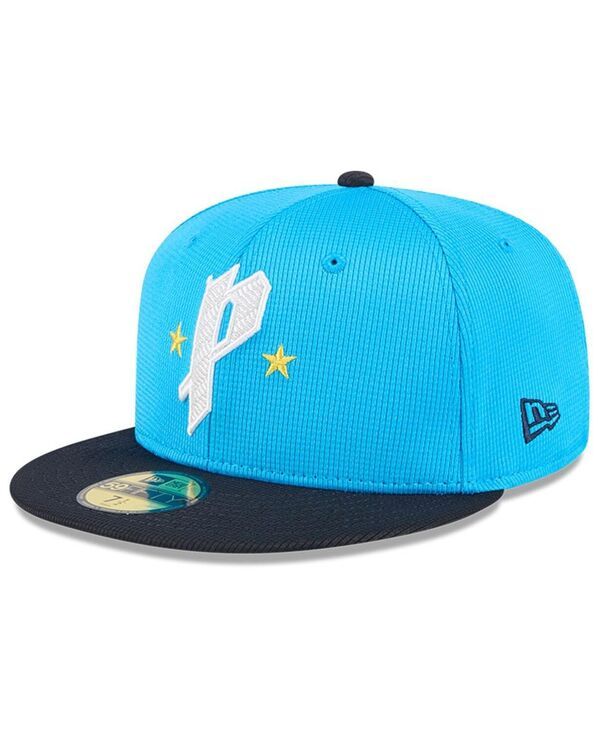 ニューエラ メンズ アクセサリー 帽子 New Era Mens Neptune BlueNavy Philadelphia Phillies City Connect Batting Practice 59FIFTY Fitted Hat Neptune B