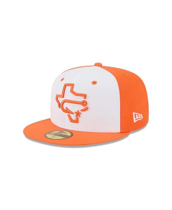 ニューエラ メンズ アクセサリー 帽子 New Era Mens White Corpus Christi Hooks Theme Nights 59FIFTY Fitted Hat White ホワイト