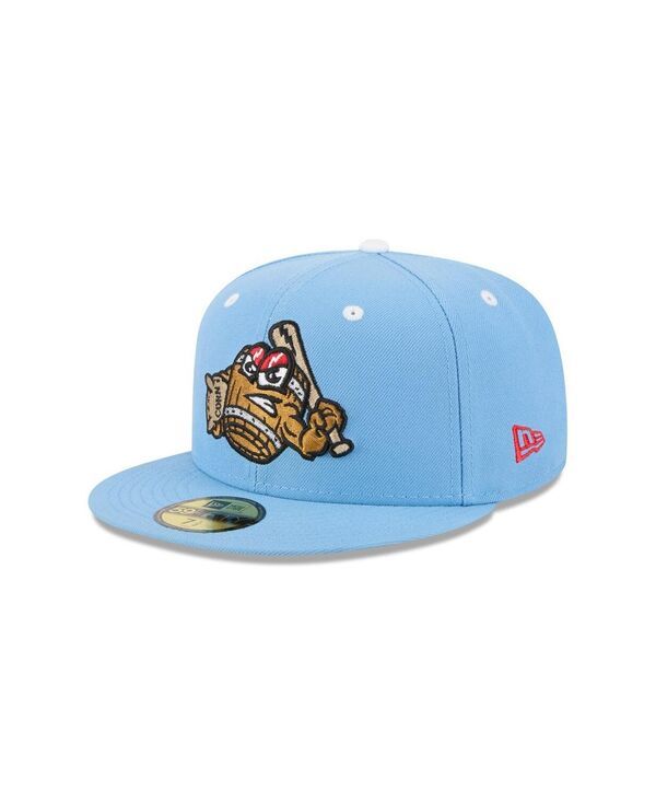 ニューエラ メンズ アクセサリー 帽子 New Era Mens Light Blue Louisville Bats Theme Nights 59FIFTY Fitted Hat Light Blue ブルー 11,610円