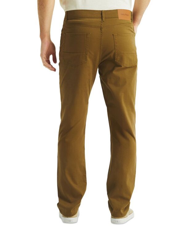 ナウティカ メンズ ボトムス カジュアルパンツ パンツ Nautica Mens StraightFit Stretch Pants Med Green グリーン｜詳細画像