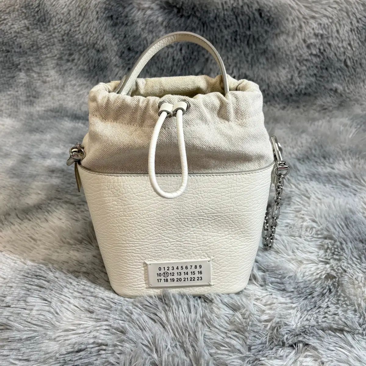 OS Maison Margiela メゾンマルジェラ 5AC バケットバッグ 白