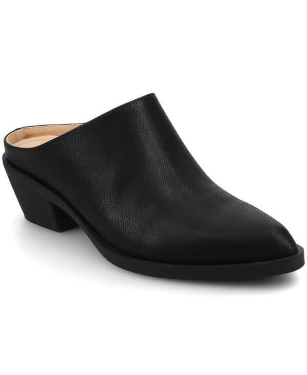 ジュルネ コレクション レディース シューズ パンプス Journee Collection Womens Tomeka Pointed Toe Mules Black ブラック