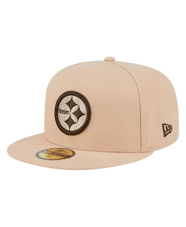 ニューエラ メンズ アクセサリー 帽子 Tシャツ New Era Mens Tan Pittsburgh Steelers Candied Pecan 59FIFTY Fitted Hatan タン 11,535円