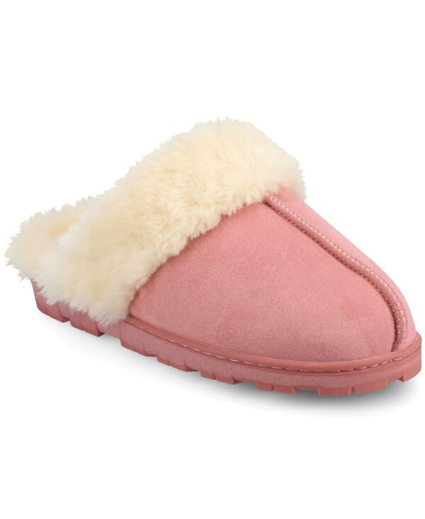 ジュルネ コレクション レディース シューズ サンダル Journee Collection Womens Kalli Slip On Round Toe Scuff Slippers Hot Pink ピンク