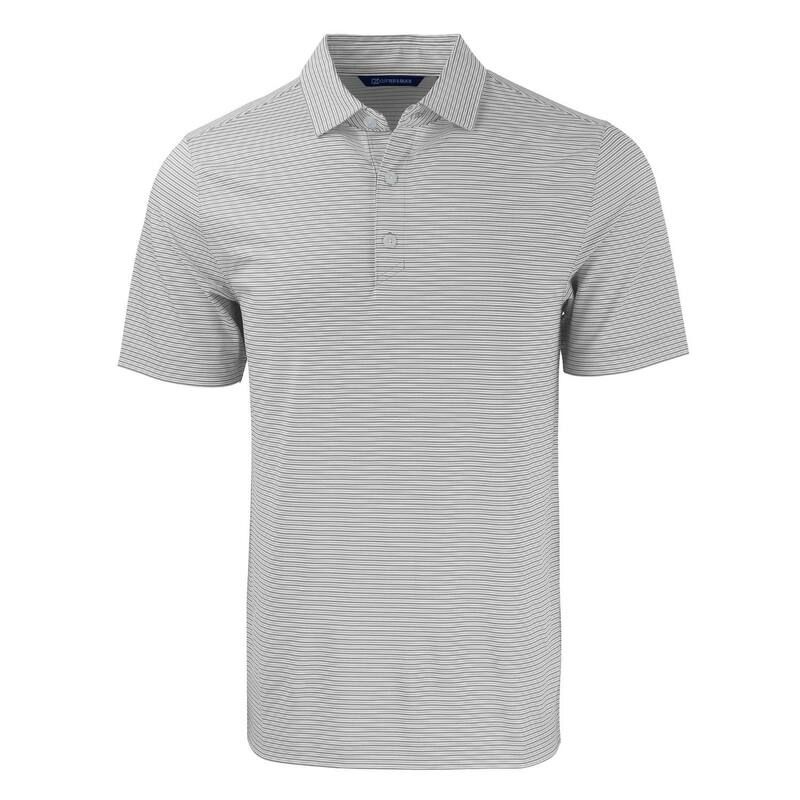 カッターアンドバック レディース トップス Tシャツ ポロシャツ トール Cutter Buck Forgeco Double Stripe Stretch Recycled Mens Big Tall Polo Polished ストライプ