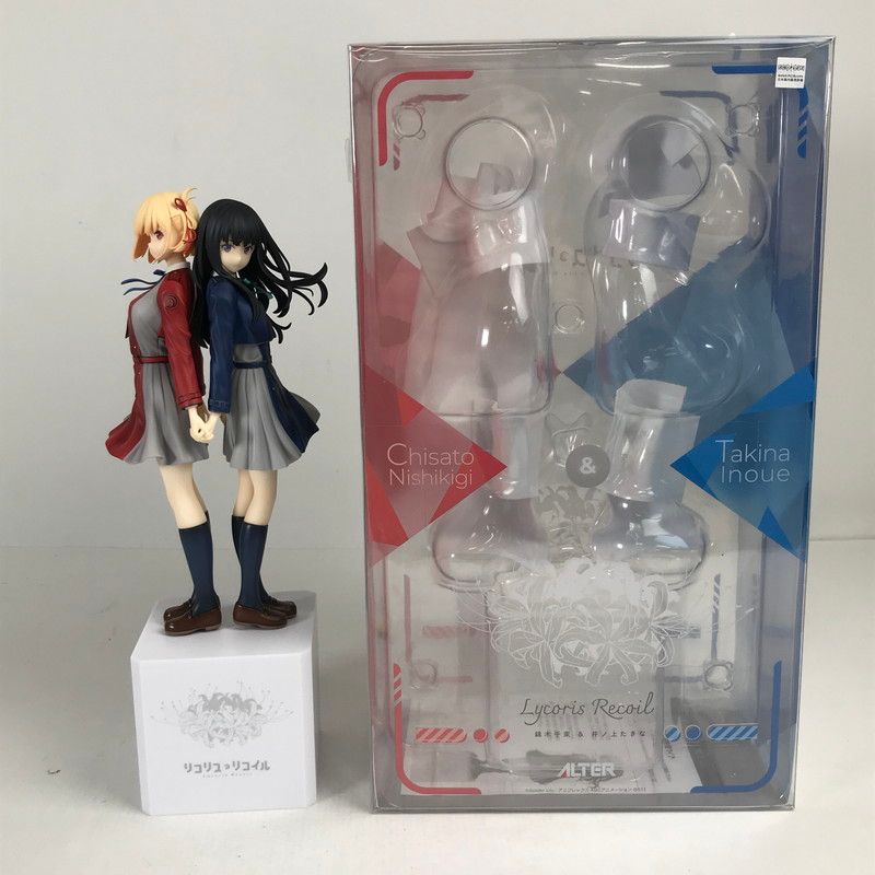 【中古品】 ALTER リコリス・リコイル 錦木千束＆井ノ上たきな 1/8スケール フィギュア 【053-260508-mh-20-fuzh】