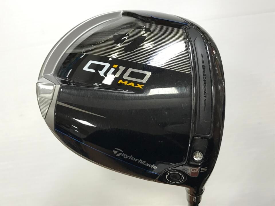 テーラーメイド　Qi10 MAX　10.5度　Diamana BLUE TM50　Rフレックス　ドライバー　中古【最短即日発送】