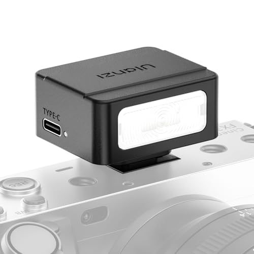 Ulanzi SL01 ミニカメラフラッシュ ミニフラッシュスピードライト フラッシュストロボ マニュアル スピードライト シングルコンタクトホットシューマウント付き 6500K 色温度 4 段階のパワーレベル コンパクト 便利なType-C対応 ポケット t