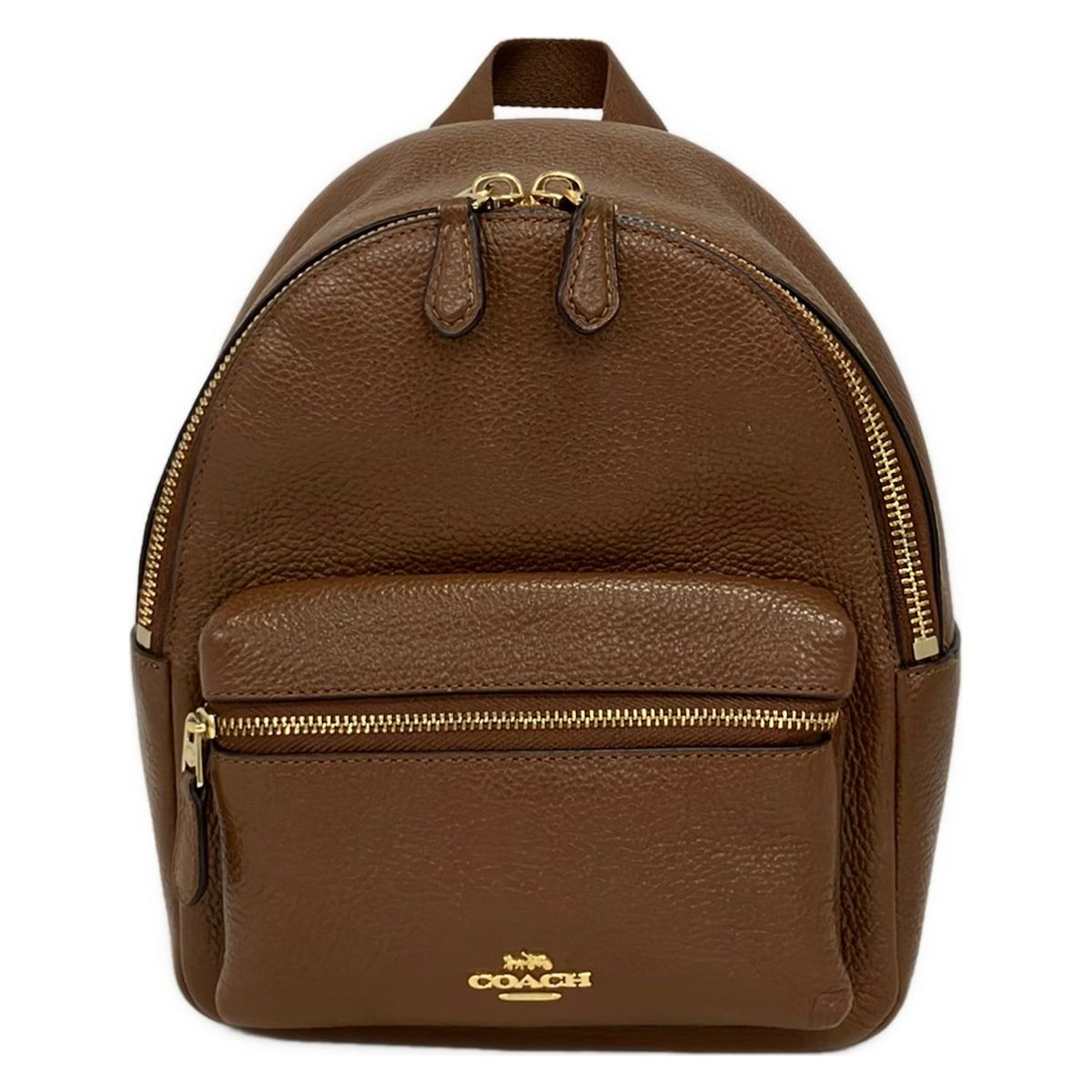 COACH(コーチ) リュックサック ミニ チャーリー ペブルレザー リュック・バックパック F38263 ブラウン レザー 8,732円